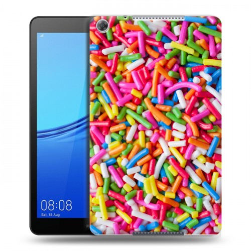 Дизайнерский силиконовый чехол для Huawei MediaPad M5 lite 8 Сладости