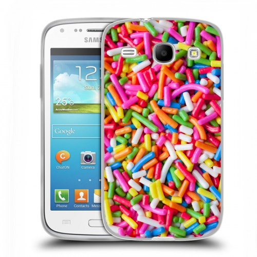 Дизайнерский пластиковый чехол для Samsung Galaxy Core Сладости