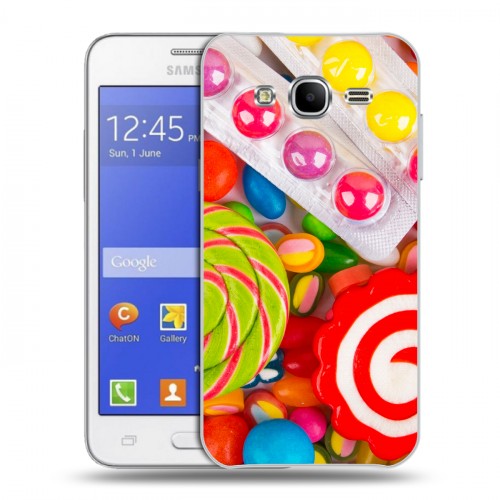 Дизайнерский пластиковый чехол для Samsung Galaxy J7 Сладости