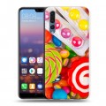 Дизайнерский силиконовый с усиленными углами чехол для Huawei P20 Pro Сладости