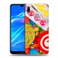 Дизайнерский пластиковый чехол для Huawei Y6 (2019) Сладости