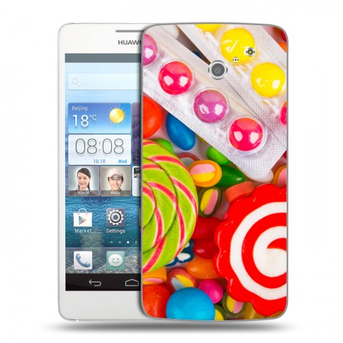 Дизайнерский пластиковый чехол для Huawei Ascend D2 Сладости