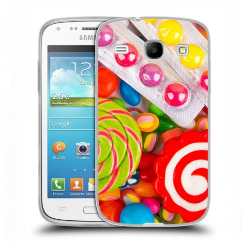 Дизайнерский пластиковый чехол для Samsung Galaxy Core Сладости