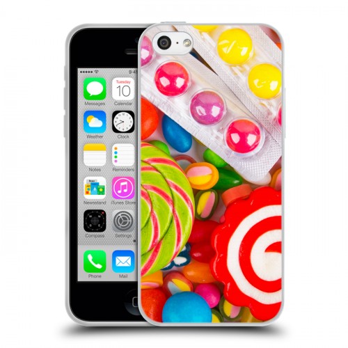 Дизайнерский пластиковый чехол для Iphone 5c Сладости