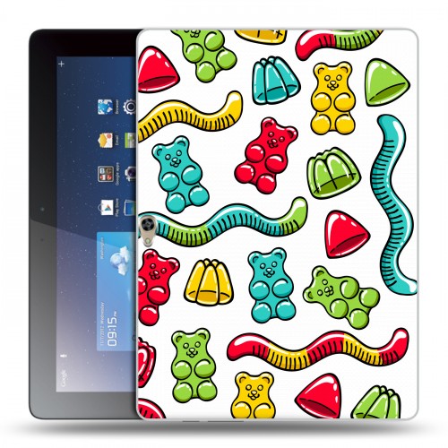 Дизайнерский пластиковый чехол для Huawei MediaPad M2 10 Сладости