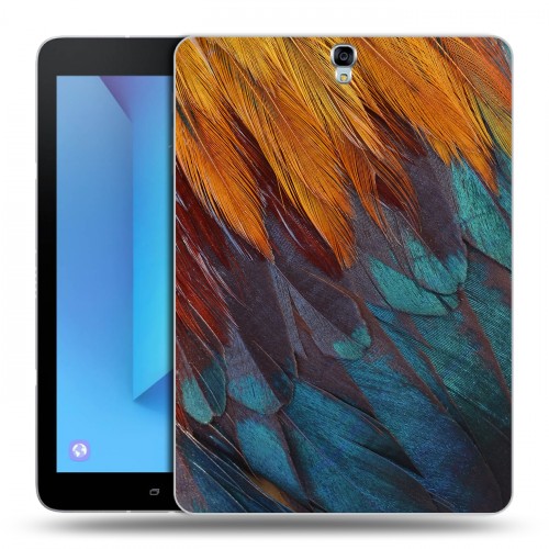 Дизайнерский силиконовый чехол для Samsung Galaxy Tab S3 Перья