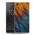 Дизайнерский пластиковый чехол для Sony Xperia L1 Перья