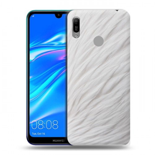 Дизайнерский пластиковый чехол для Huawei Y6 (2019) Перья