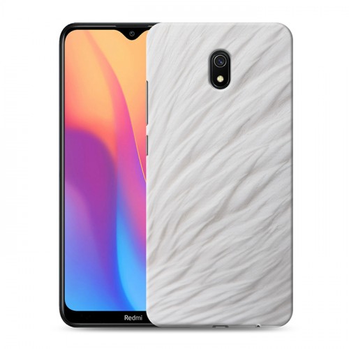 Дизайнерский силиконовый с усиленными углами чехол для Xiaomi RedMi 8A Перья