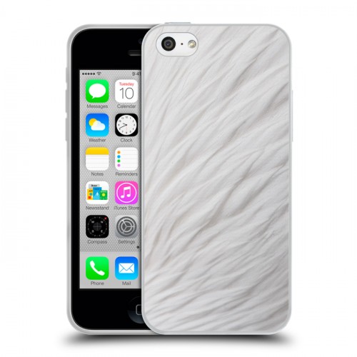 Дизайнерский пластиковый чехол для Iphone 5c Перья