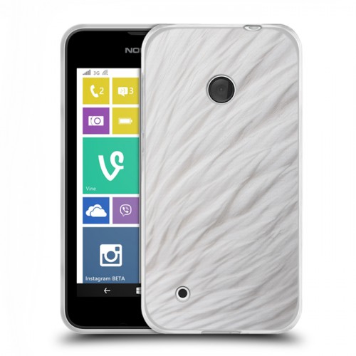 Дизайнерский пластиковый чехол для Nokia Lumia 530 Перья