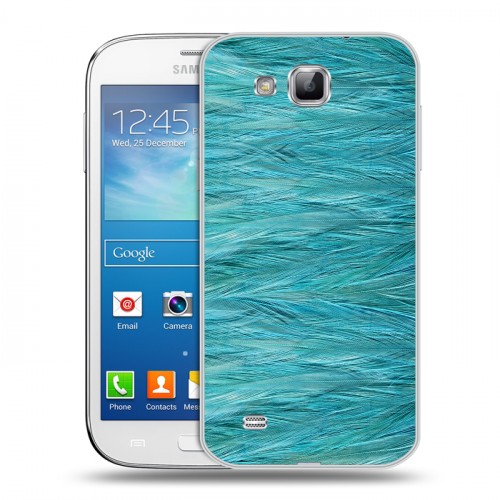 Дизайнерский пластиковый чехол для Samsung Galaxy Premier Перья