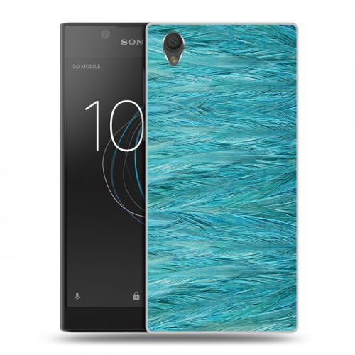 Дизайнерский пластиковый чехол для Sony Xperia L1 Перья