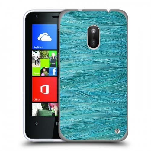 Дизайнерский пластиковый чехол для Nokia Lumia 620 Перья