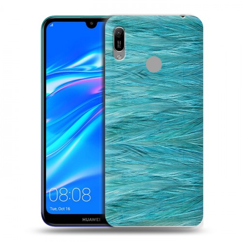 Дизайнерский пластиковый чехол для Huawei Y6 (2019) Перья