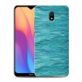 Дизайнерский силиконовый с усиленными углами чехол для Xiaomi RedMi 8A Перья