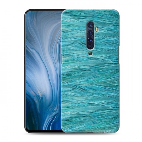 Дизайнерский пластиковый чехол для OPPO Reno2 Z Перья