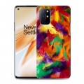 Дизайнерский пластиковый чехол для OnePlus 8T Перья