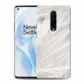 Дизайнерский силиконовый чехол для OnePlus 8 Перья