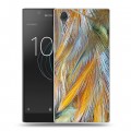 Дизайнерский пластиковый чехол для Sony Xperia L1 Перья