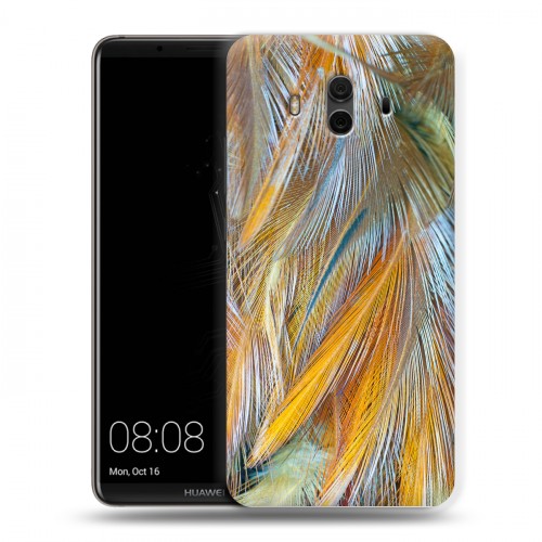 Дизайнерский пластиковый чехол для Huawei Mate 10 Перья