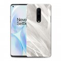 Дизайнерский силиконовый чехол для OnePlus 8 Перья