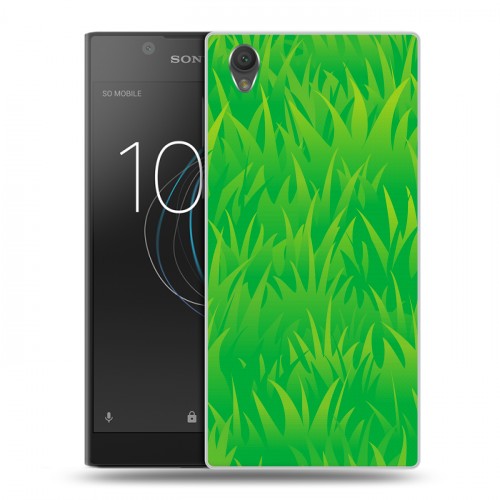 Дизайнерский пластиковый чехол для Sony Xperia L1 Трава