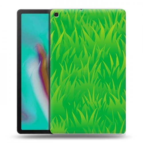 Дизайнерский силиконовый чехол для Samsung Galaxy Tab A 10.1 (2019) Трава