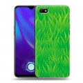 Дизайнерский силиконовый с усиленными углами чехол для OPPO A1k Трава