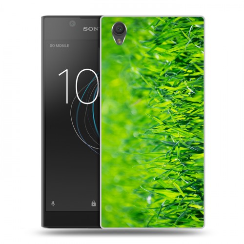 Дизайнерский пластиковый чехол для Sony Xperia L1 Трава