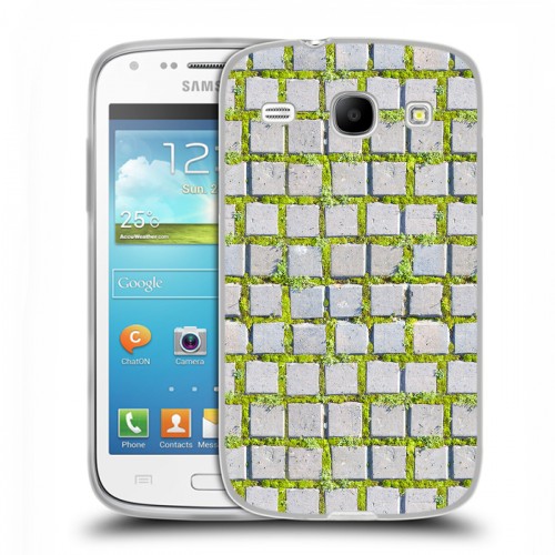 Дизайнерский пластиковый чехол для Samsung Galaxy Core Трава