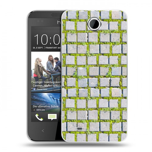 Дизайнерский пластиковый чехол для HTC Desire 300 Трава