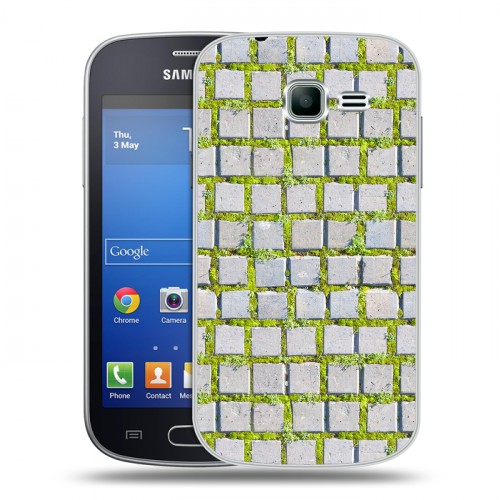 Дизайнерский пластиковый чехол для Samsung Galaxy Trend Lite Трава