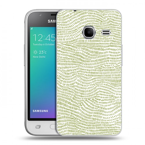 Дизайнерский силиконовый чехол для Samsung Galaxy J1 mini (2016) Трава