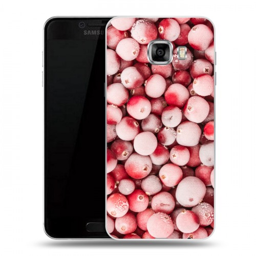 Дизайнерский пластиковый чехол для Samsung Galaxy C5 Ягоды