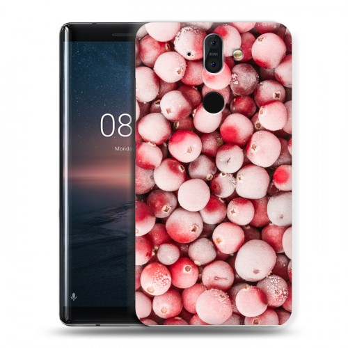 Дизайнерский пластиковый чехол для Nokia 8 Sirocco Ягоды