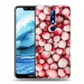 Дизайнерский пластиковый чехол для Nokia 5.1 Plus Ягоды