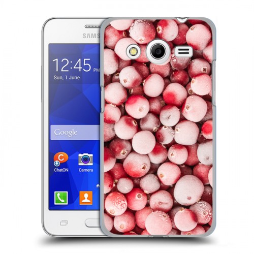 Дизайнерский пластиковый чехол для Samsung Galaxy Core 2 Ягоды