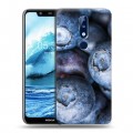 Дизайнерский силиконовый чехол для Nokia 5.1 Plus Ягоды