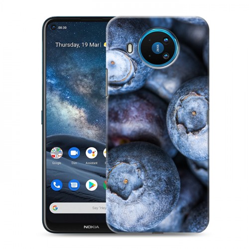 Дизайнерский силиконовый чехол для Nokia 8.3 Ягоды