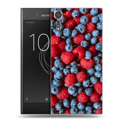 Дизайнерский пластиковый чехол для Sony Xperia XZs Ягоды