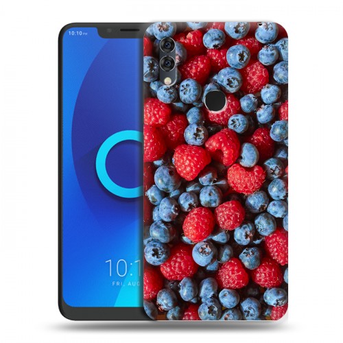 Дизайнерский силиконовый чехол для Alcatel 5V Ягоды