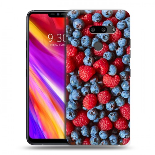 Дизайнерский пластиковый чехол для LG G8 ThinQ Ягоды