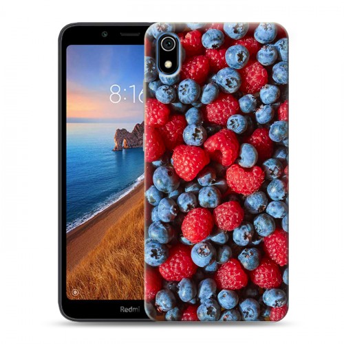 Дизайнерский силиконовый чехол для Xiaomi RedMi 7A Ягоды