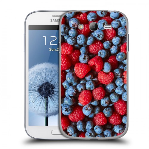 Дизайнерский пластиковый чехол для Samsung Galaxy Grand Ягоды
