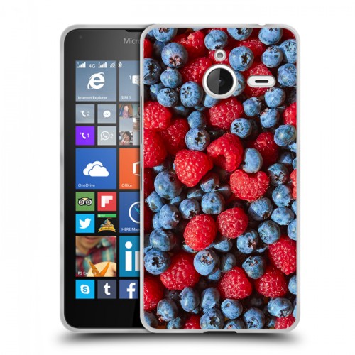 Дизайнерский пластиковый чехол для Microsoft Lumia 640 XL Ягоды