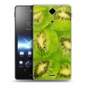 Дизайнерский пластиковый чехол для Sony Xperia TX Ягоды