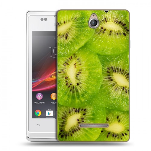 Дизайнерский пластиковый чехол для Sony Xperia E Ягоды