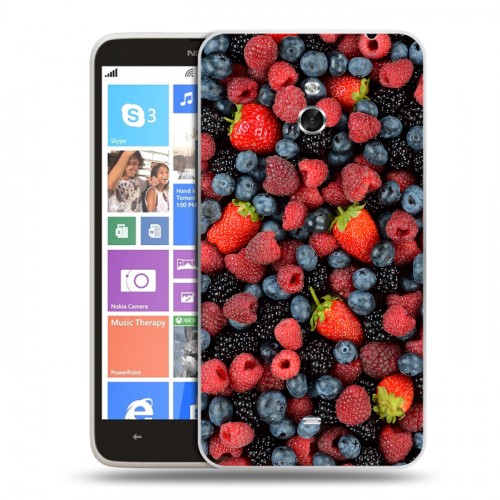 Дизайнерский пластиковый чехол для Nokia Lumia 1320 Ягоды