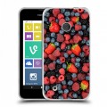 Дизайнерский пластиковый чехол для Nokia Lumia 530 Ягоды